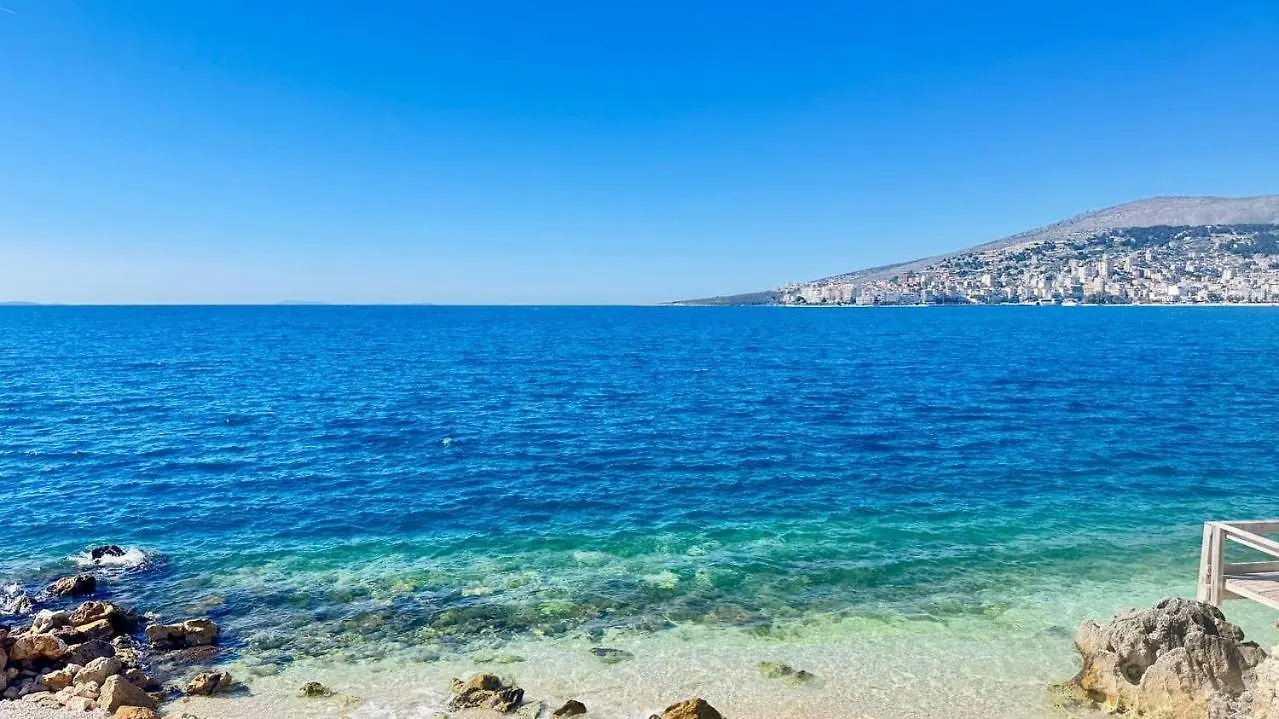 公寓 Orange Studio Sea View Sarandë